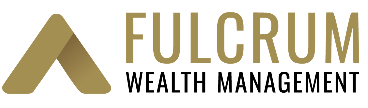 Logo of Fulcrum with a gold stylized triangle on the left and the text "FULCRUM" in uppercase gold letters on the right.